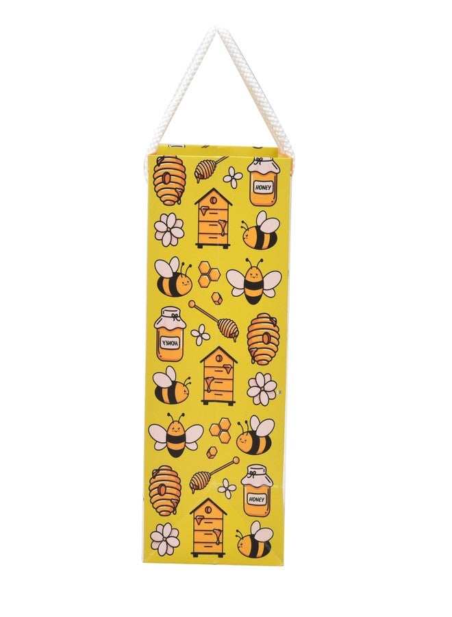 PPJ ® -HAPPY BIRTHDAY (HONEY BEE THEME) PARTY (30 Pcs.) PAPER CARRY BAG, 10 Inch X 8 Inch X 4 Inch RETURN GIFT/HAPPY BIRTHDAY/RETURN GIFTS/GIFTS/GIFT BAGS/GIFT COVERS (Pack of 30) - Image 3